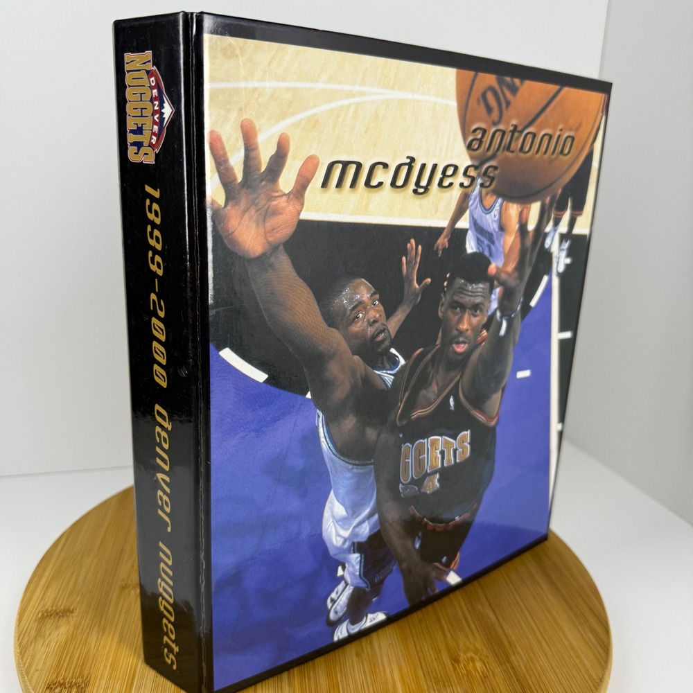 Denver Nuggets 1999-2000 NBA Basketball Team Photo Binder McDyes Ron‎ Mercer